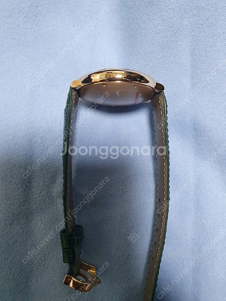 까르띠에 발롱블루 18k 로즈골드 금통 오토 36mm--3