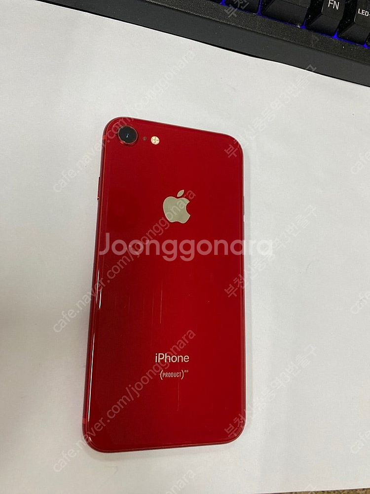 176423 아이폰8 레드 액정SS급 64GB 배터리성...--0