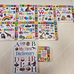 DK my first collection+dictionary+first 100 words