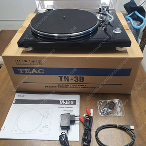 턴테이블 티악 TEAC TN-3B LP플레이어 박스풀