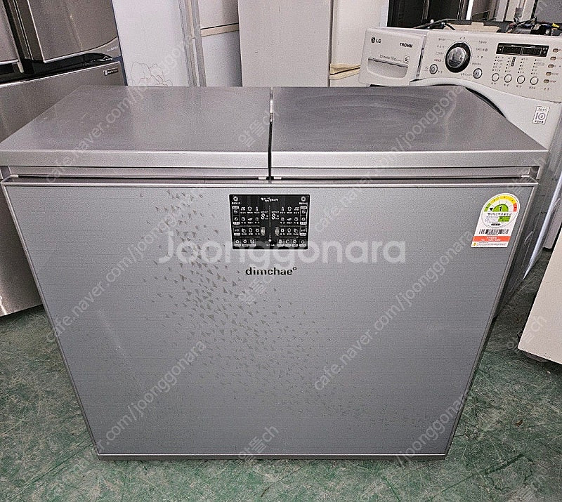 [무료배송설치] 43.중고김치냉장고 뚜껑식 221L--0