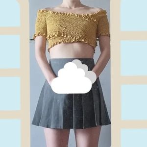 (3벌 합) 테니스 플리츠 스커트 + 상의 : 합 3천
