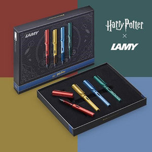 한정판 LAMY 라미 만년필 x 해리포터 콜라보 4개 세트