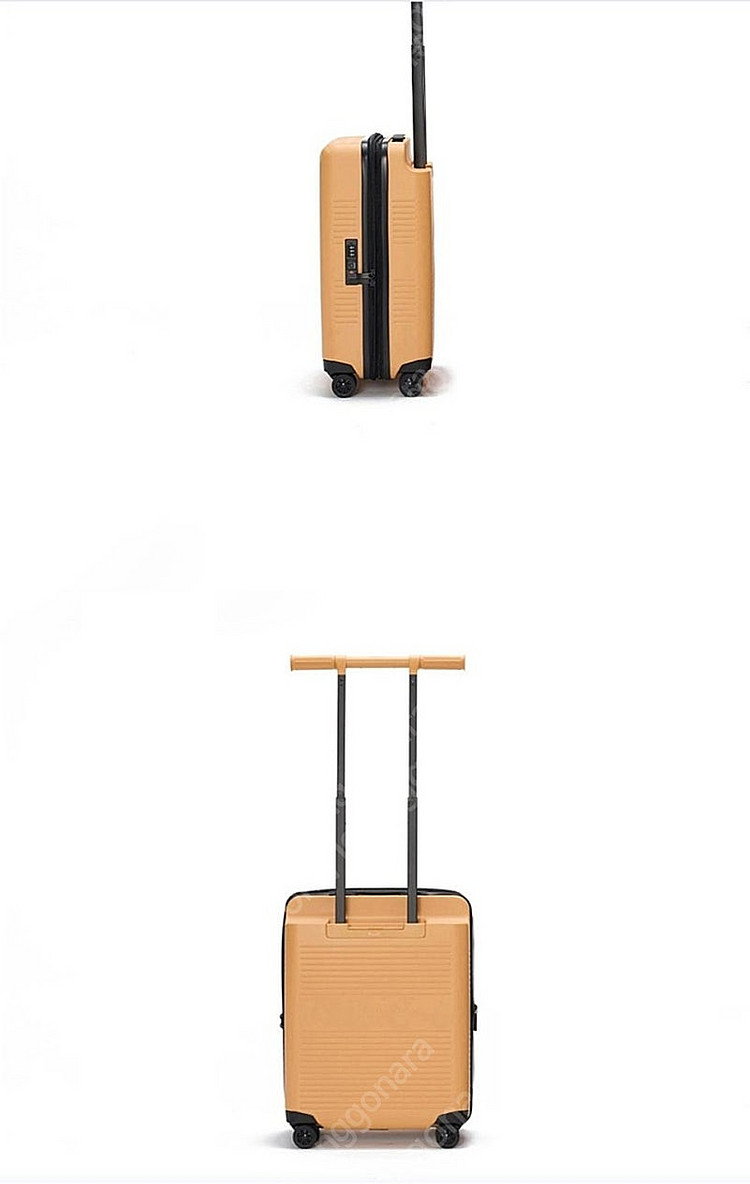 미개봉 새제품 로우로우 (rawrow) 기내용 캐리어 20인치 머스타드 색상--2