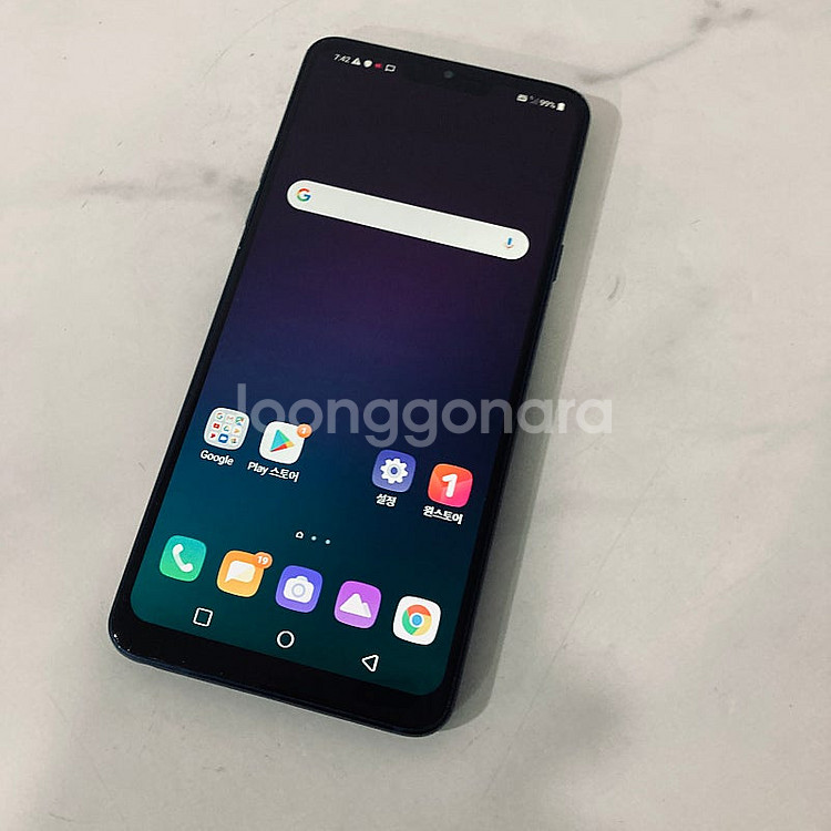 LG 엘지 Q9 블루 64기가 무잔상 깔끔한기기 3만원...--4