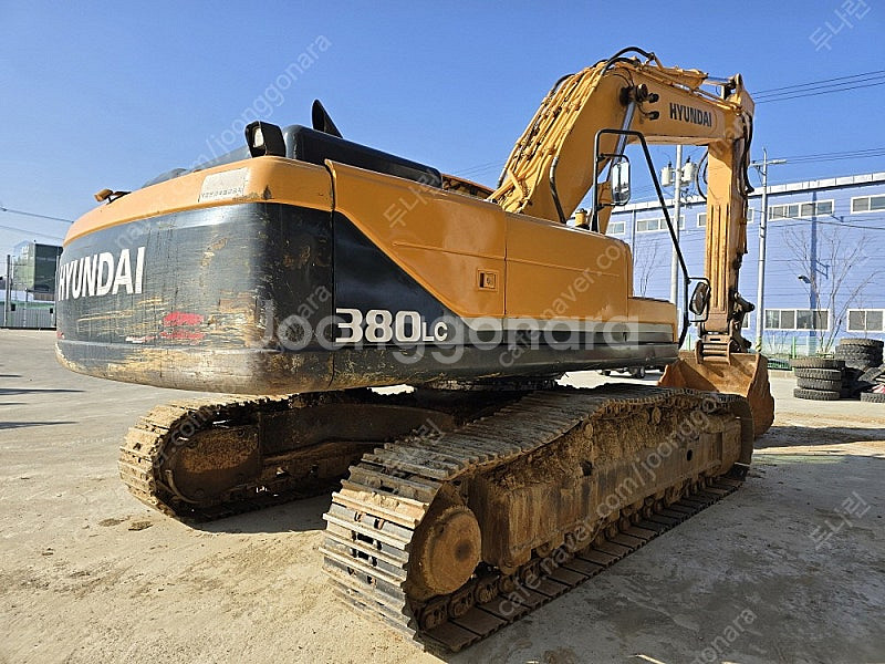 현대 R380LC 2010년식 자동클램프 뿌레카라인 1...--2