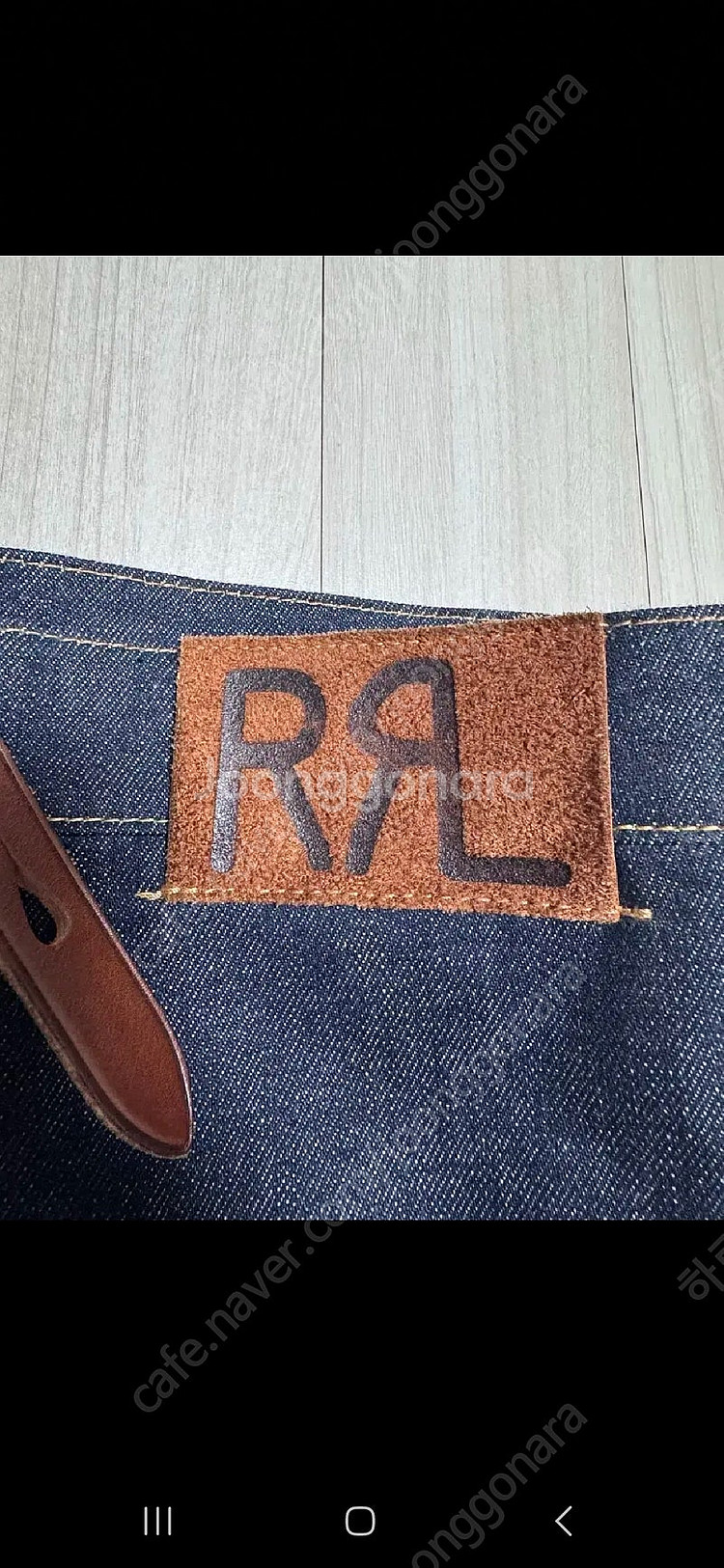 [번개장터 후기] RRL 데님 토트백--2