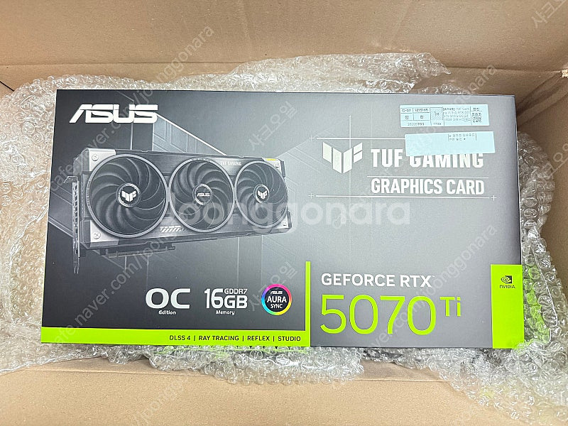미개봉 ASUS 5070 TI TUF--0