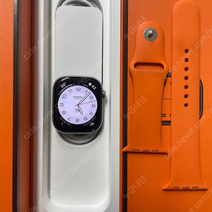 애플워치10에르메스 티타늄 46mm 애플케어+