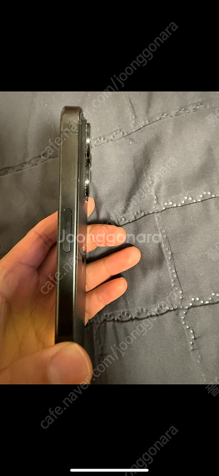 아이폰 15PRO 256GB 티타늄 블랙--2