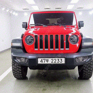 지프 랭글러 중고 랭글러 루비콘 중고 빨간색 2019년식 34,000km 2.0 루비콘 2도어 24시간 상담가능
