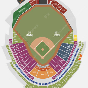 6월 15일 일요일 한화 vs LG 중앙쪽 내야지정석B 2연석 or 4연석 or 6연석