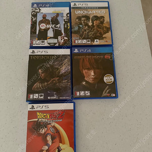 Ps5 ps4 타이틀 팝니다 여러개