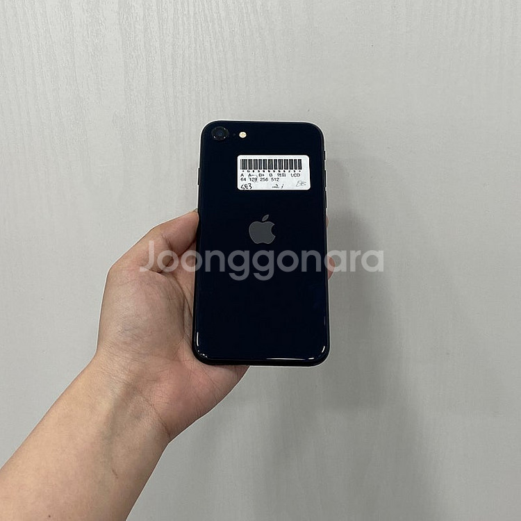 90625 아이폰SE3 블랙 128GB 부산 중고폰 팝...--2