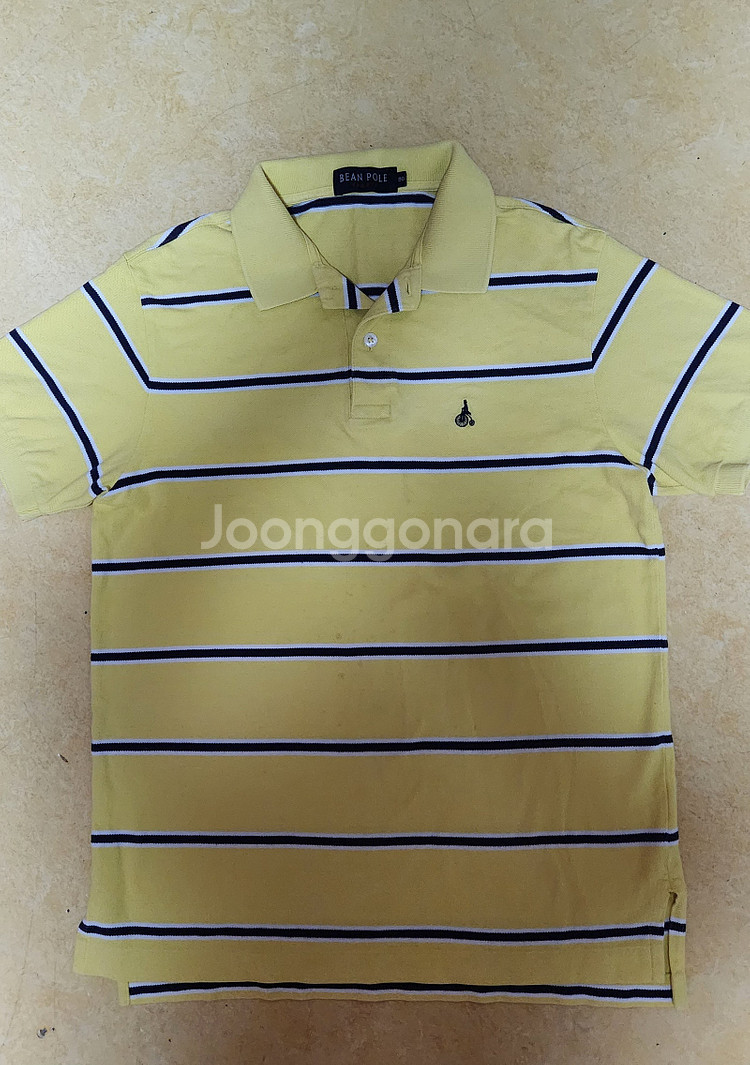 POLO 와인칼라 티셔츠S사이즈/BEAN POLE 빈폴...--2