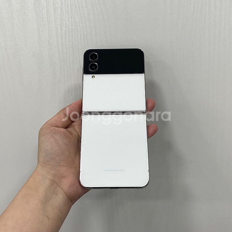 85566 갤럭시Z플립4 화이트 256GB 부산 중고폰...--2
