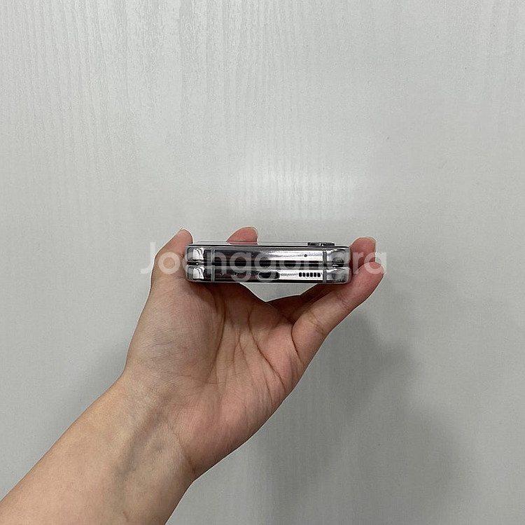 85566 갤럭시Z플립4 화이트 256GB 부산 중고폰...--6