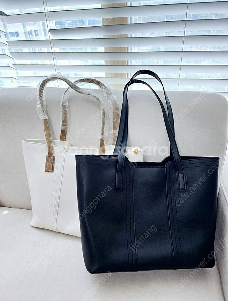 (새상품)가벼운 여성 가죽 데일리 쇼퍼백 미디엄사이즈 ...--7