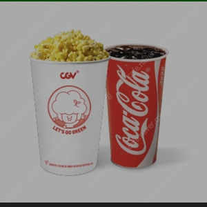 Cgv 스몰세트교환권팔아요(2500원)