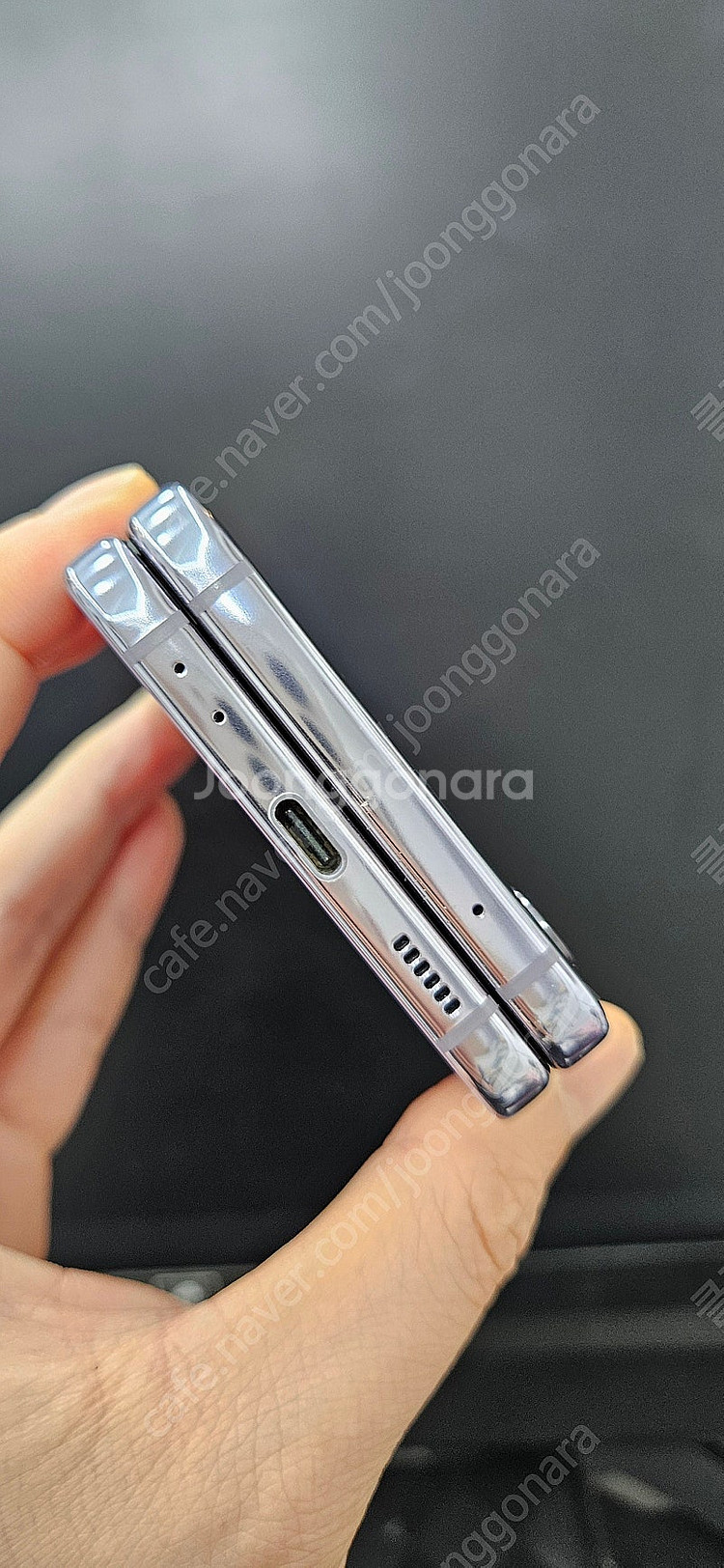 갤럭시Z플립4 F721 256G 퍼플 20만 인천 부평--6