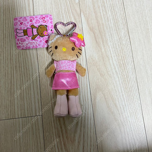롱다리 키티인형 키링,태닝키티 인형키링 (새상품)