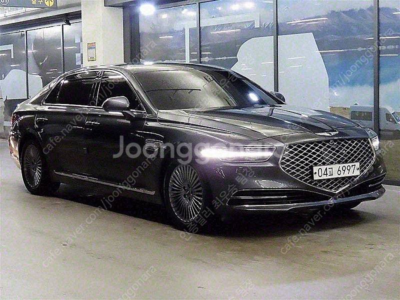 제네시스 G90 중고 제네시스 중고 가격 회색 2019...--0
