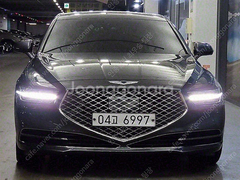 제네시스 G90 중고 제네시스 중고 가격 회색 2019...--2