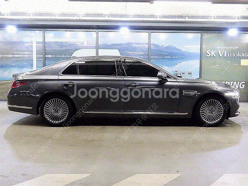 제네시스 G90 중고 제네시스 중고 가격 회색 2019...--3