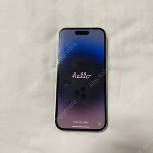 아이폰 14 PRO 256G 실버 무음