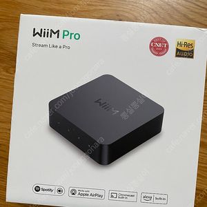wiim pro 미사용 제품 팝니다