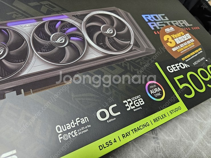 ASUS ROG Astral 아스트랄 지포스 RTX 5...--0