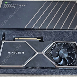 RTX3080Ti FE 파운더스 에디션 그래픽카드 팔아요
