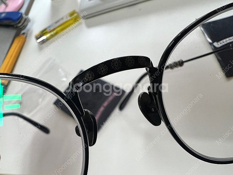 크롬하츠 안경테 (블랙)--0