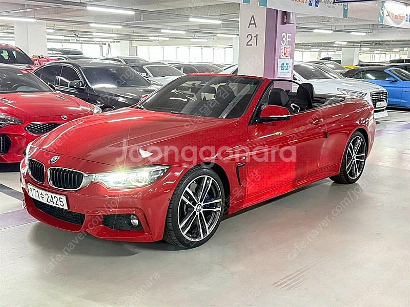BMW 4시리즈 중고차 할부 430i 개인사업자 차량구...--0