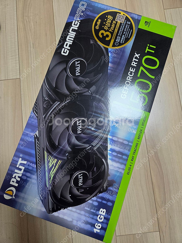 펠릿 RTX 5070 Ti 게이밍프로 논OC 16G--0