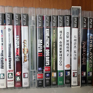 플스3 PS3 희귀게임 타이틀 13개 5만 인슬레이브드컨트랙트드레곤즈도그마건담브레이커로봇대전마인왕국케인앤린치마피아GTA갓오브NBA위닝MLB, 철권니드포스피드시프트소닉