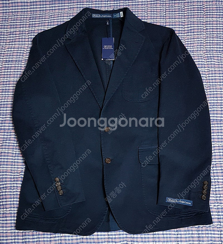 [42R] 폴로 소프트 테일러드 치노 수트 자켓 팝니다...--0