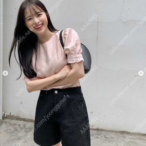 레이지코너 베이직 코튼 하프 팬츠 (베이지,블랙)