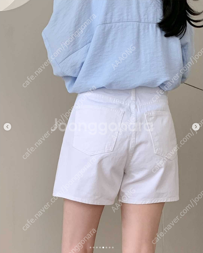 레이지코너 베이직 코튼 하프 팬츠 (베이지,블랙)--3