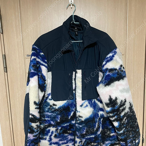 H&M 레귤러 핏 테디 오버 셔츠 L 사이즈 배송비포함 만원