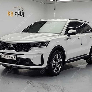 쏘렌토 중고 가격 쏘렌토 중고차 쏘렌토 하이브리드 중고 흰색 2021년식 HEV 1.6 2WD 노블레스 개인중고차
