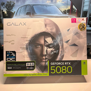 미개봉)갤럭시 RTX 5080 OC WHITE 16GB