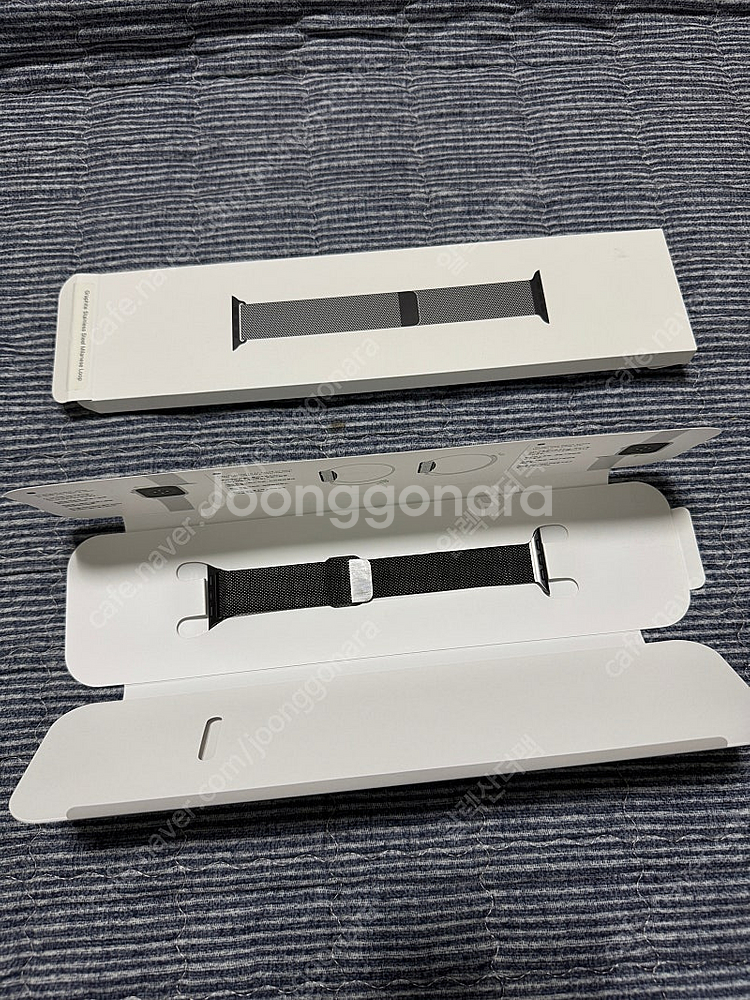 애플워치 정품 밀레니즈루프 그래파이트 38/40/41--0