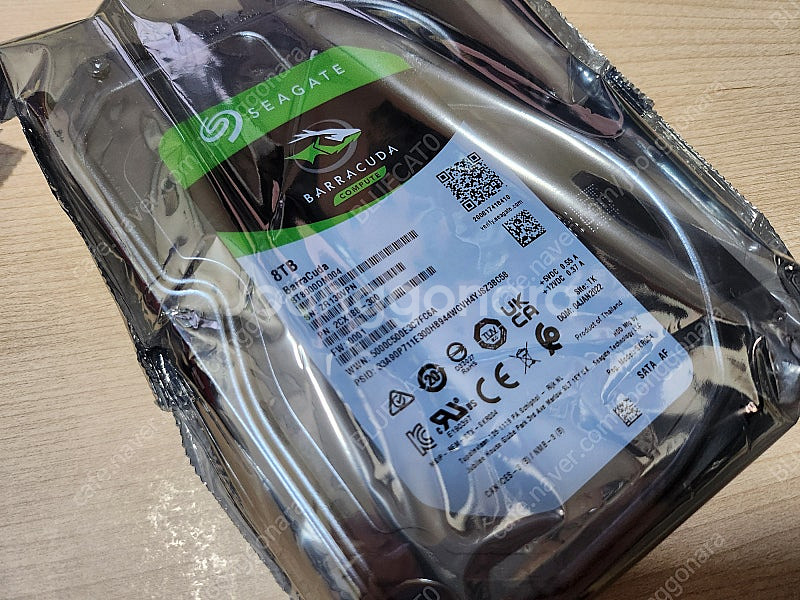 씨게이트 3.5인치 하드 4tb , 8tb (신품)--2