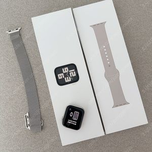 애플워치se2 40mm 스타라이트 배터리효율100