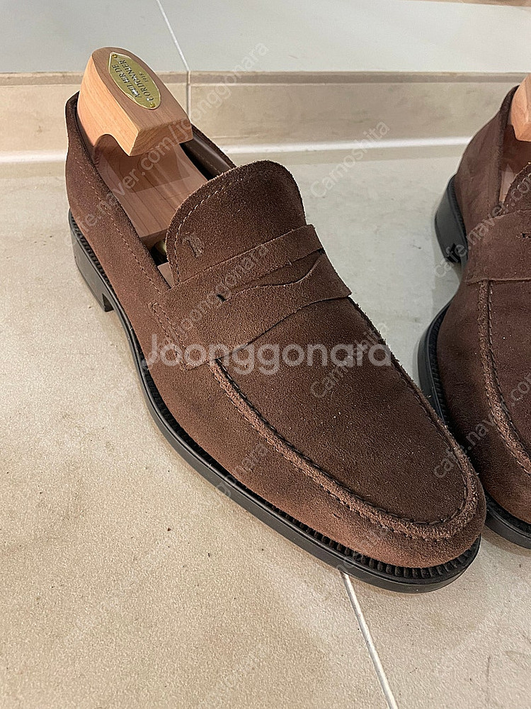 토즈 Tods 브라운 스웨이드 로퍼 UK8 사이즈(알든...--4