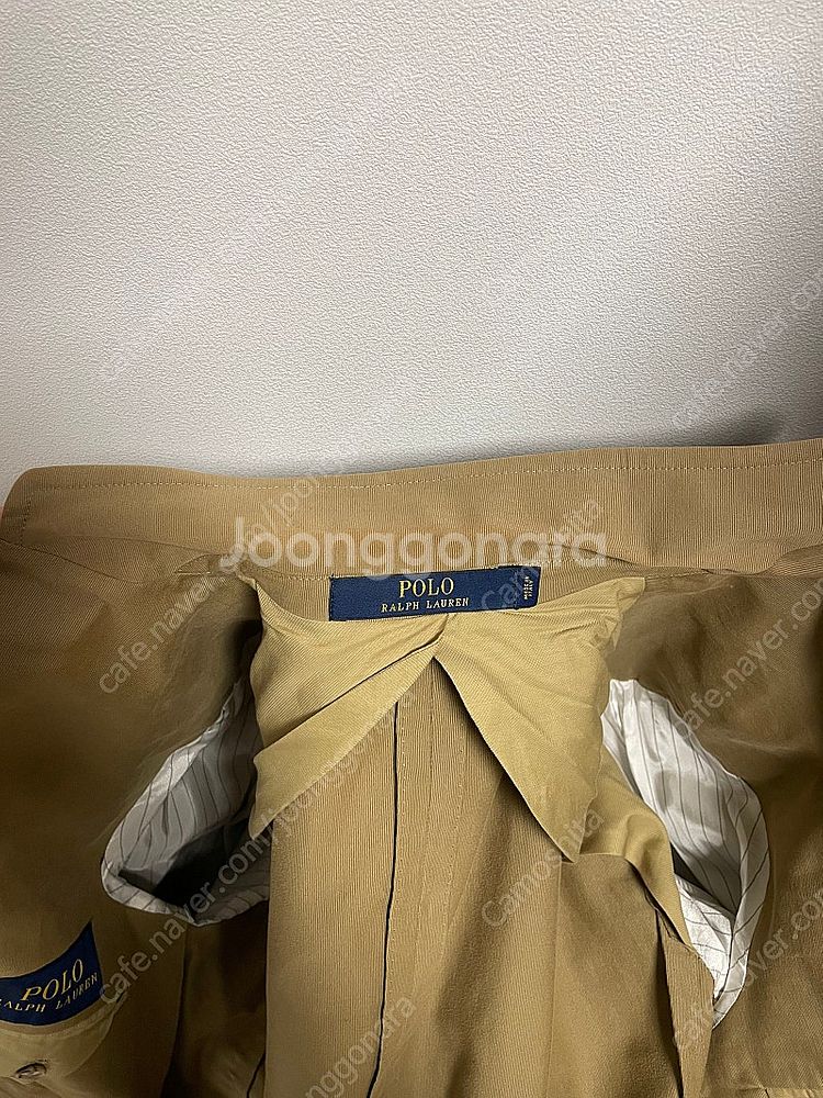 폴로 치노자켓 블레이저 베이지 ITALY MADE 40...--4