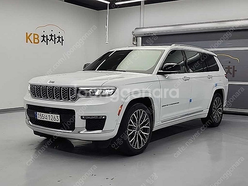 흰색 지프 그랜드체로키 중고 WL 3.6 L 서밋 리저...--0