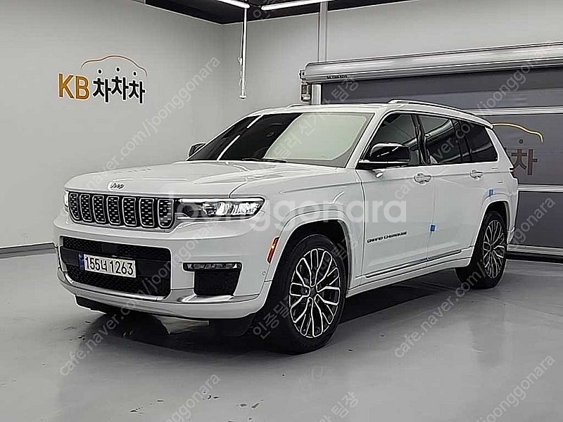 흰색 지프 그랜드체로키 중고 WL 3.6 L 서밋 리저...--6