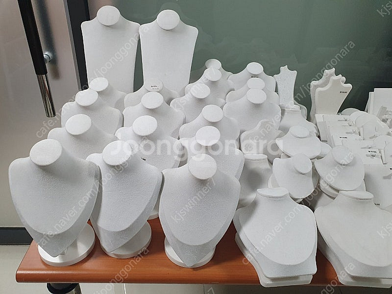 주얼리 대리석 목상,거치대,진열대,디스플레이--1